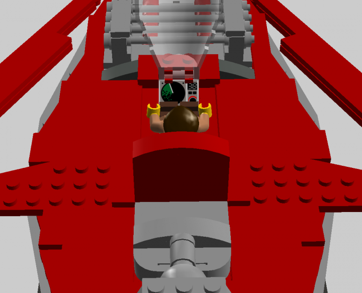 LEGO MOC - In a galaxy far, far away... - Ship 'Rozgus'