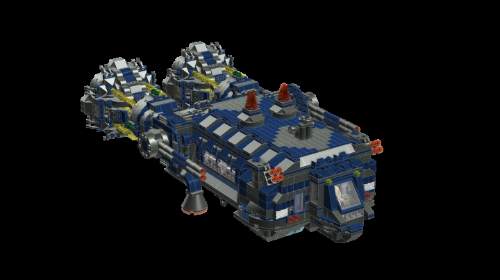 LEGO MOC - In a galaxy far, far away... - General's warship 'Eagle-owl'