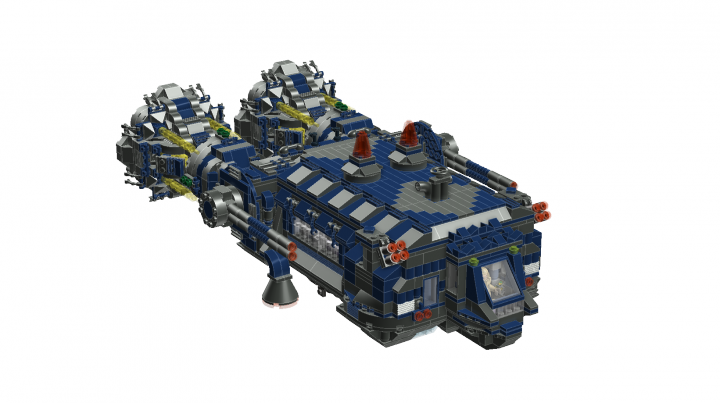 LEGO MOC - In a galaxy far, far away... - General's warship 'Eagle-owl'