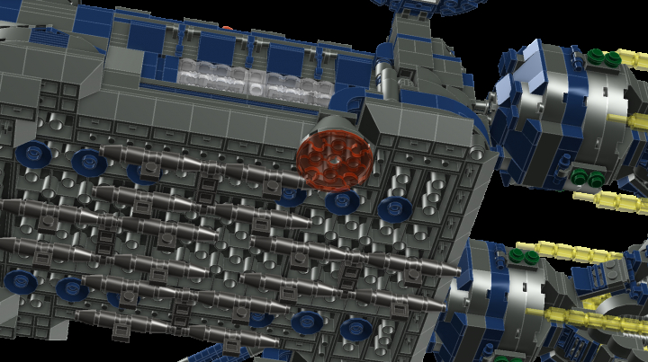 LEGO MOC - In a galaxy far, far away... - General's warship 'Eagle-owl'