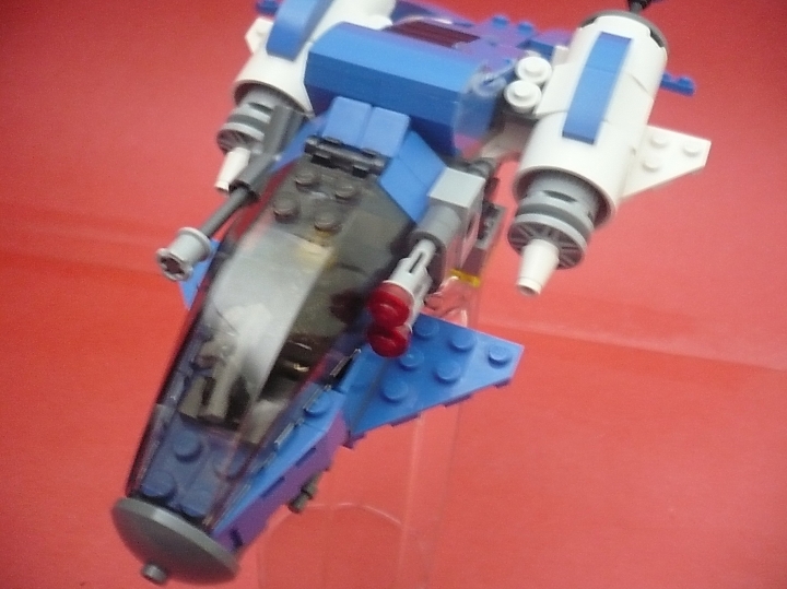 LEGO MOC - In a galaxy far, far away... - 'Blue Sky' starship