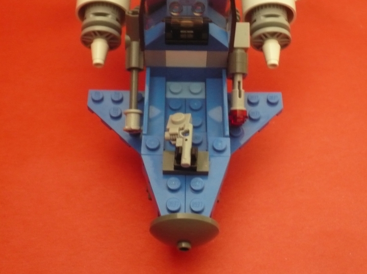 LEGO MOC - In a galaxy far, far away... - 'Blue Sky' starship