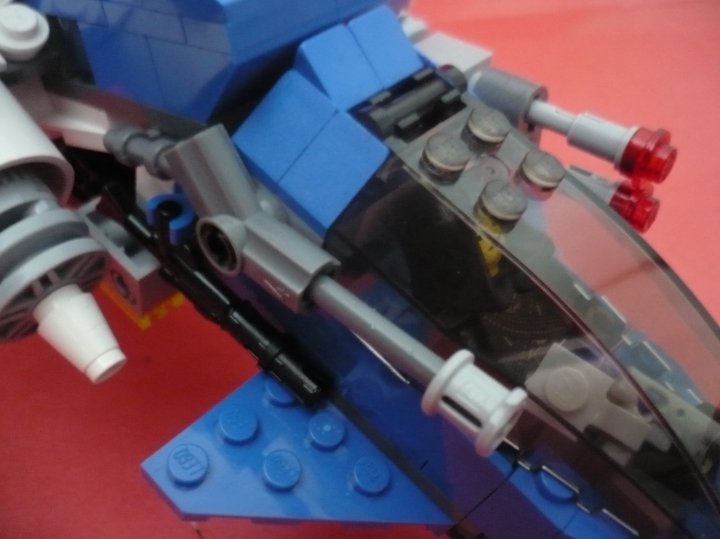 LEGO MOC - In a galaxy far, far away... - 'Blue Sky' starship