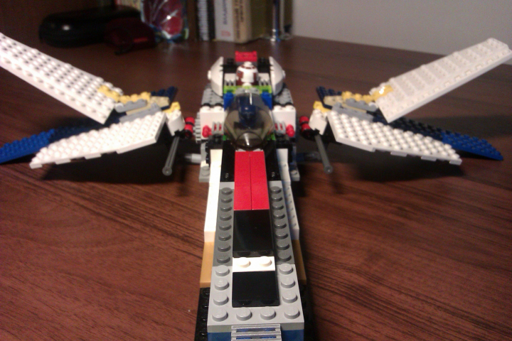 LEGO MOC - In a galaxy far, far away... - S-Wing starfighter