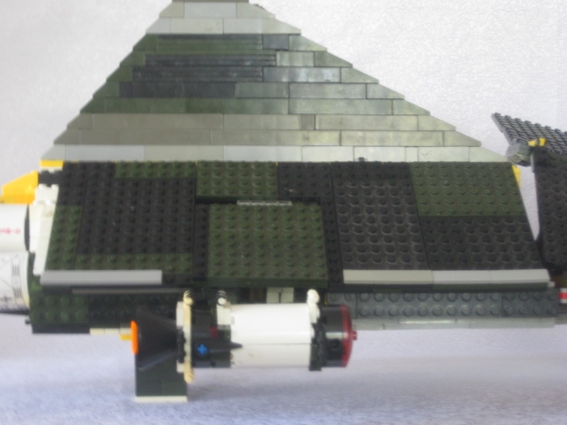 LEGO MOC - In a galaxy far, far away... - шатл республиканцев класса венатор