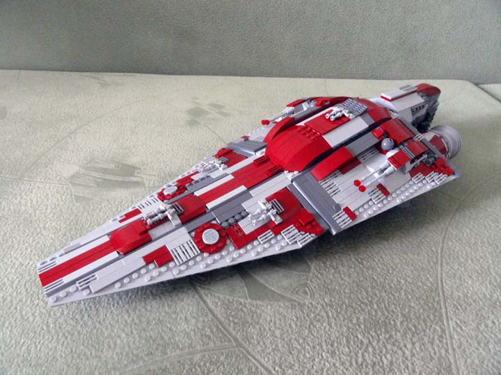 LEGO MOC - In a galaxy far, far away... - Imperial flagship 'Scarlet Claw'