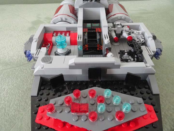 LEGO MOC - In a galaxy far, far away... - Imperial flagship 'Scarlet Claw'