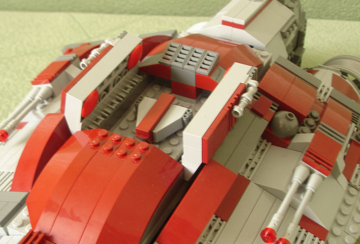 LEGO MOC - In a galaxy far, far away... - Imperial flagship 'Scarlet Claw'