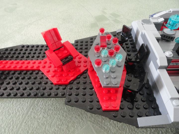 LEGO MOC - In a galaxy far, far away... - Imperial flagship 'Scarlet Claw'