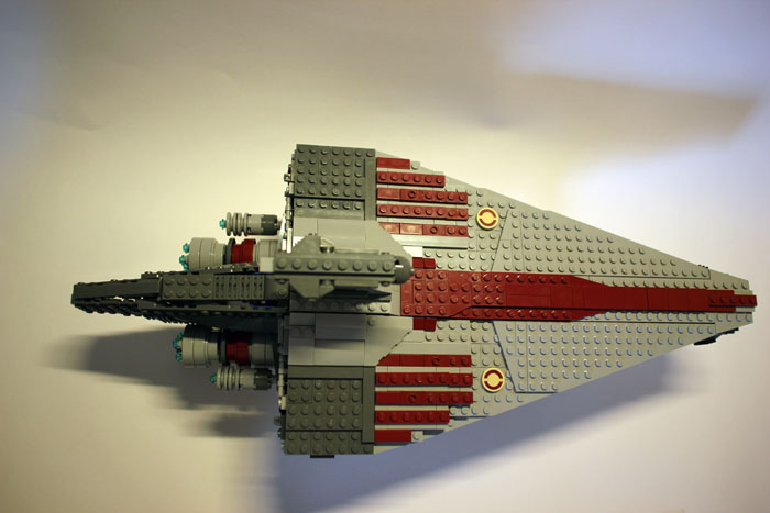 LEGO MOC - In a galaxy far, far away... - Acclamator I-class assault ship