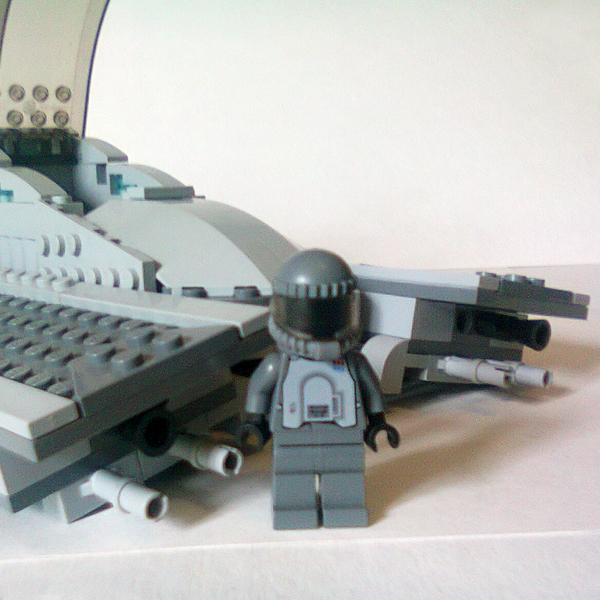 LEGO MOC - In a galaxy far, far away... - 'Hawk' starfighter