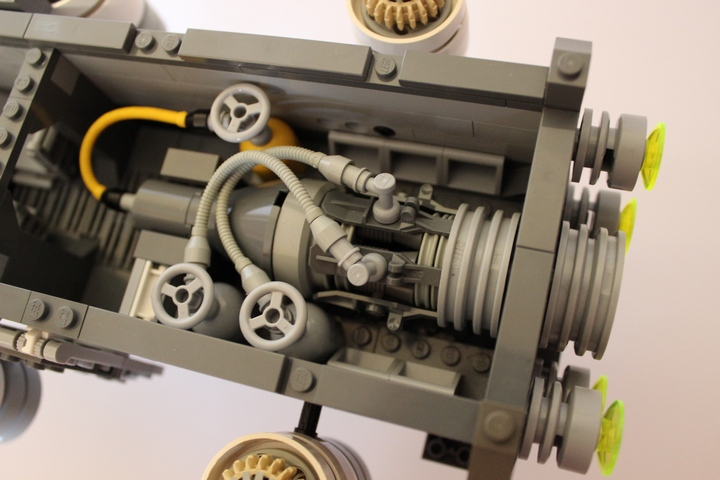 LEGO MOC - In a galaxy far, far away... - Rapid Response patrol spaceship Scorpio RR-4