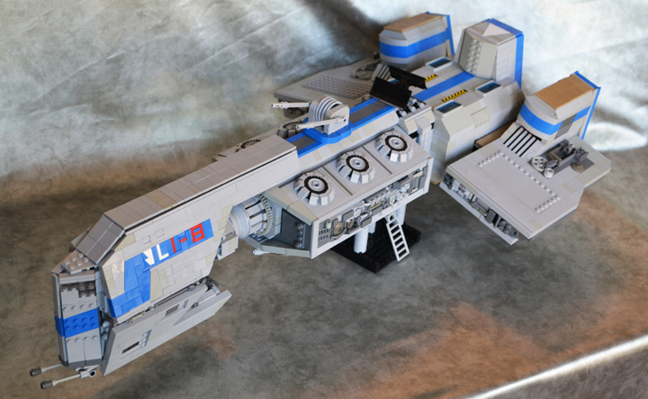 LEGO MOC - In a galaxy far, far away... - Crusader class Corvette