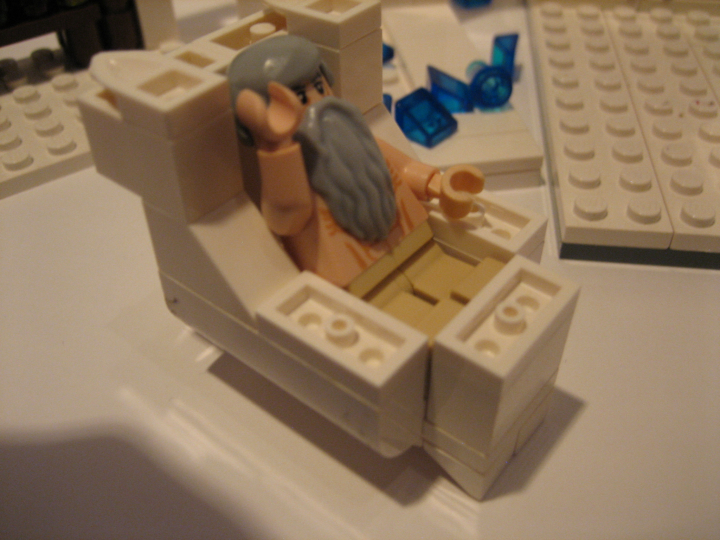 LEGO MOC - Because we can! - 阿基米德: Ванна отдельно