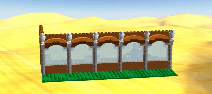 LEGO MOC - Because we can! - First Engine: Тоже общий вид,только спереди.