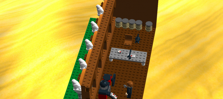 LEGO MOC - Because we can! - First Engine: Дальше сома компазиция вид сверху