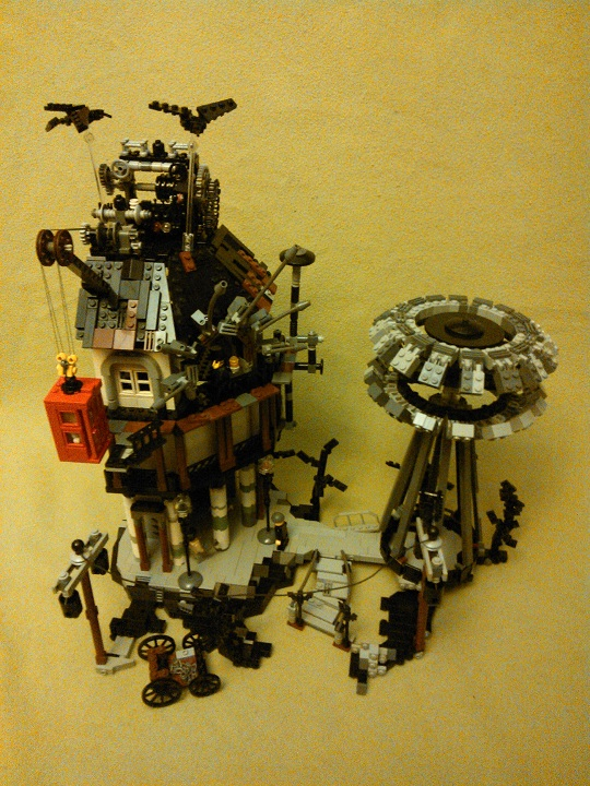 LEGO MOC - Because we can! - 无线能量传输: общий план. Получилось подобие.