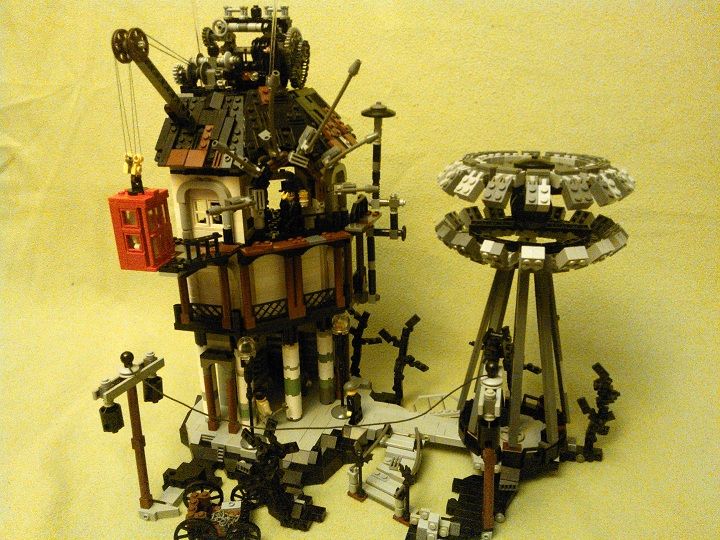 LEGO MOC - Because we can! - 无线能量传输: общий план