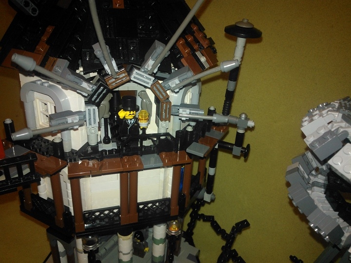LEGO MOC - Because we can! - 无线能量传输: Никола Тесла и лампочка ))