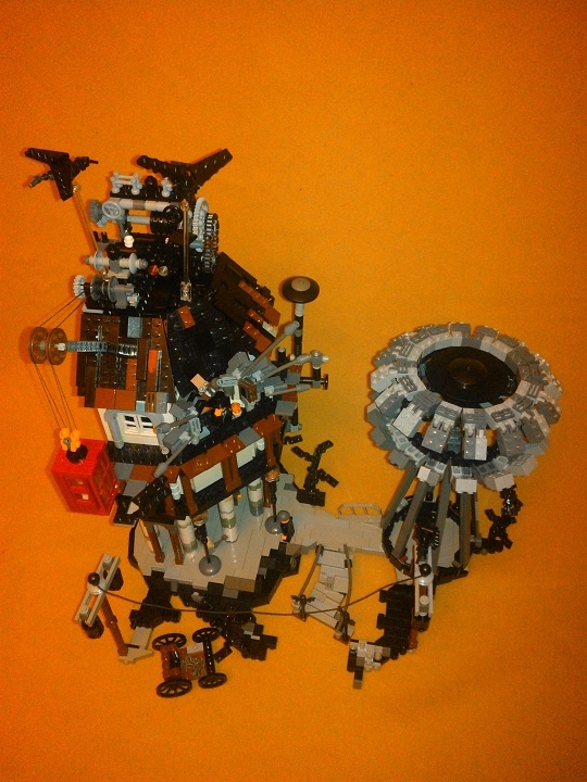 LEGO MOC - Because we can! - 无线能量传输: эксперимент со вспышкой