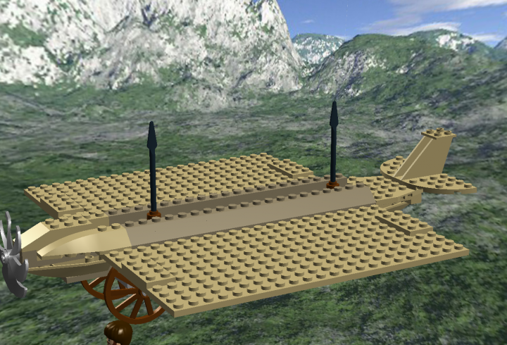 LEGO MOC - Because we can! - First Russian Plane