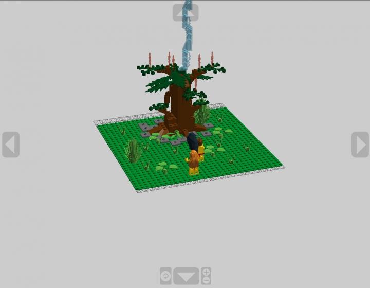 LEGO MOC - Because we can! - Humans fire discovery.: Вот моя композиция
