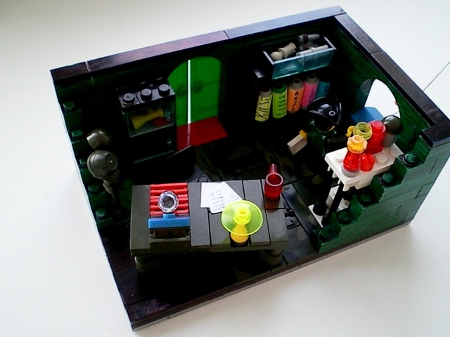 LEGO MOC - Because we can! - 'Воздушный змей Бенджамина Франклина': В этом месте творилась история! Ну точнее в оригинале этого места...
