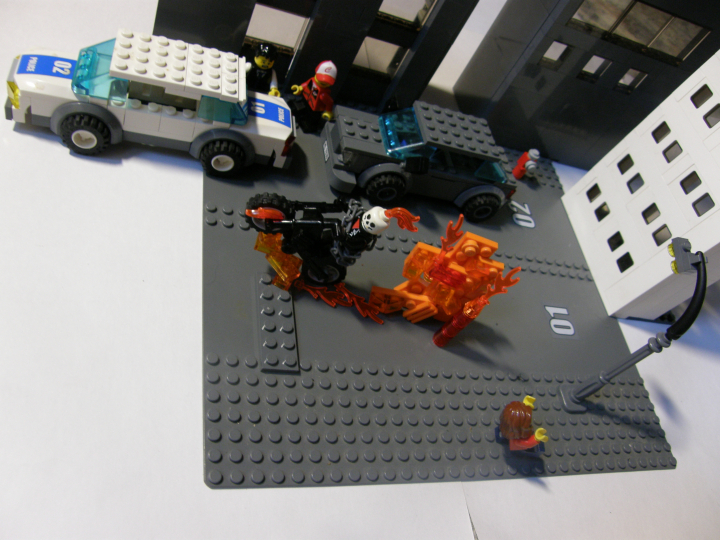 LEGO MOC - Heroes and villians - Ghost Rider