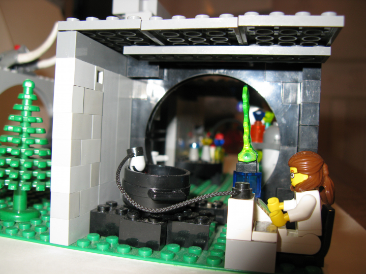 LEGO MOC - Heroes and villians - In laboratory