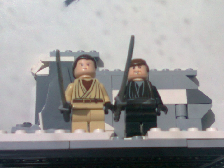 LEGO MOC - Heroes and villians - League of Assassins Lair from the 'Batman:Begins': вид чуть сверху