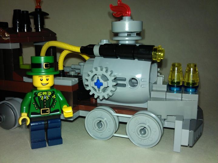 LEGO MOC - Steampunk Machine - Полярный экспресс