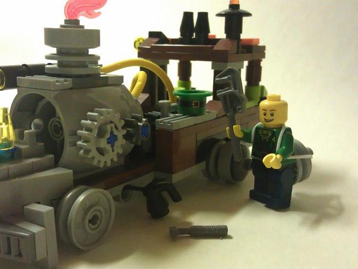 LEGO MOC - Steampunk Machine - Полярный экспресс