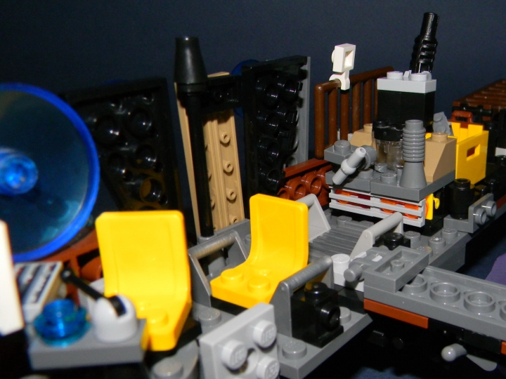 LEGO MOC - Steampunk Machine - Субмарина 'Железный улов': Паровой двигатель