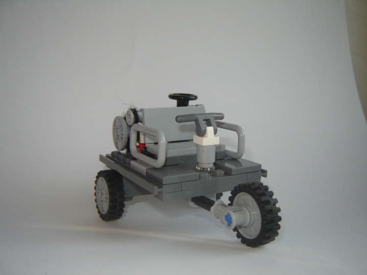 LEGO MOC - Steampunk Machine - Паровой автомобиль .