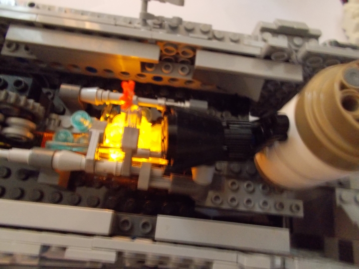 LEGO MOC - Steampunk Machine - 'Red Revenge' Steam Locomotive