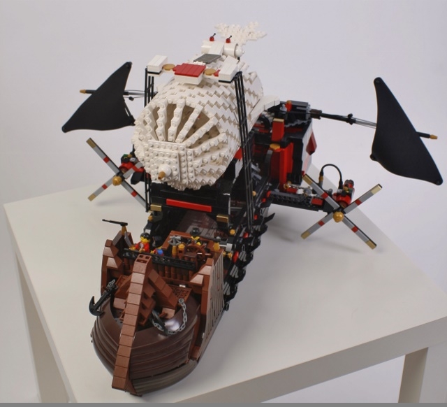 LEGO MOC - Steampunk Machine - FS-041m: Команда состоит из 50 человек. <br />
