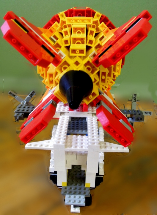 LEGO MOC - Mini-contest 'Zeppelin Battle' - Дирижабль для романтического путешествия или Небесный корсар