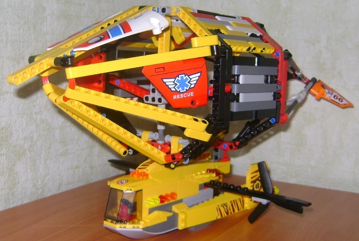 LEGO MOC - Mini-contest 'Zeppelin Battle' - Zeppelin 'Tireless'