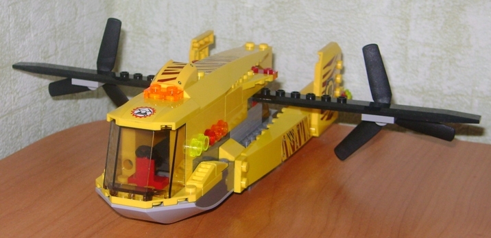 LEGO MOC - Mini-contest 'Zeppelin Battle' - Zeppelin 'Tireless'