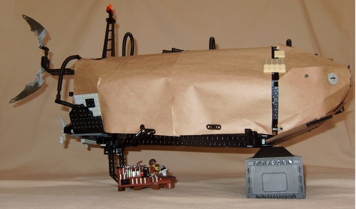 LEGO MOC - Mini-contest 'Zeppelin Battle' - Sky Shark