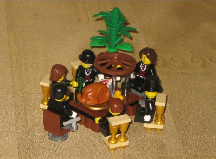 LEGO MOC - Mini-contest 'Zeppelin Battle' - Дирижабль «Дипломат»: 'Ну так вот, господа, я предлагаю разделить Антарктиду на 5 территорий и...'