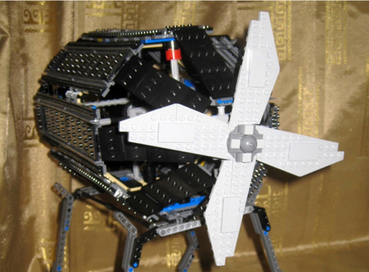 LEGO MOC - Mini-contest 'Zeppelin Battle' - Дирижабль «Дипломат»: Винт-важная часть дирижабля.