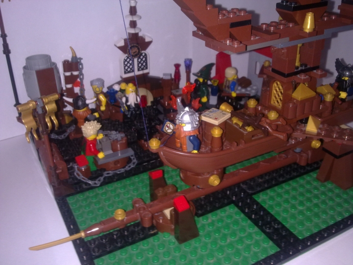 LEGO MOC - Mini-contest 'Zeppelin Battle' - Gnome Zeppelin