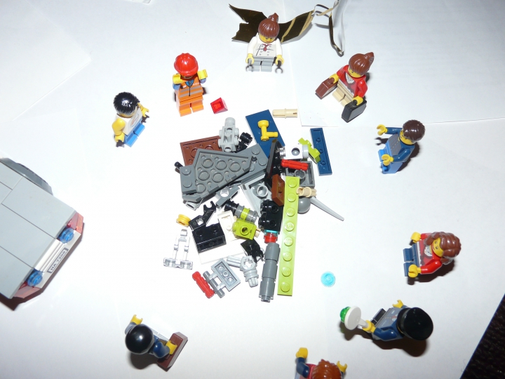 LEGO MOC - New Year's Brick 2014 - Рождественская история