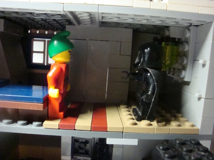 LEGO MOC - New Year's Brick 2014 - Рождественская история: Последний из трёх Духов, Дух будущего Святок
