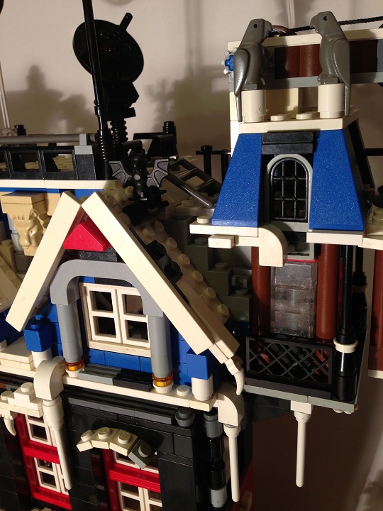 LEGO MOC - New Year's Brick 2014 - Новый 2014 LeGod: Сначала здесь был просто балкон, но после переделок получилось вот так ))