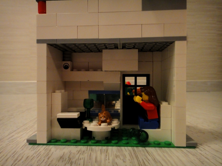 LEGO MOC - New Year's Brick 2014 - Рождественский Домик