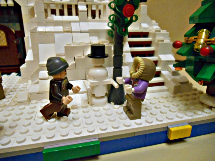 LEGO MOC - New Year's Brick 2014 - С упер кл АНТА - новогодний герой)