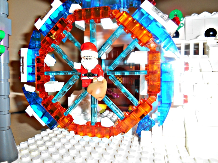LEGO MOC - New Year's Brick 2014 - С упер кл АНТА - новогодний герой): 'Снежинка'
