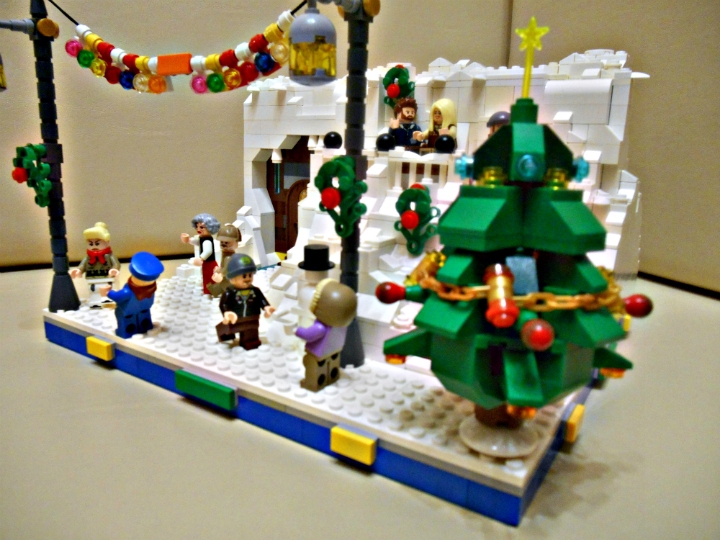 LEGO MOC - New Year's Brick 2014 - С упер кл АНТА - новогодний герой)